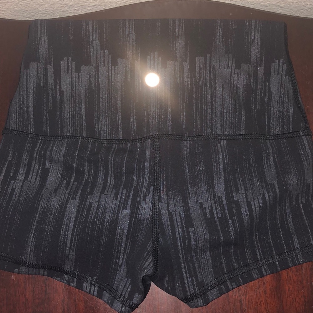 lululemon high waisted short /spandex